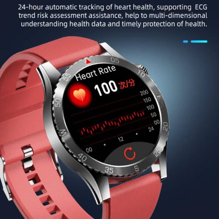 H9 1,43 Zoll EKG-Smartwatch mit Stahlarmband unterstützt Bluetooth-Anrufe/Smart Voice Assistant – Bild 6