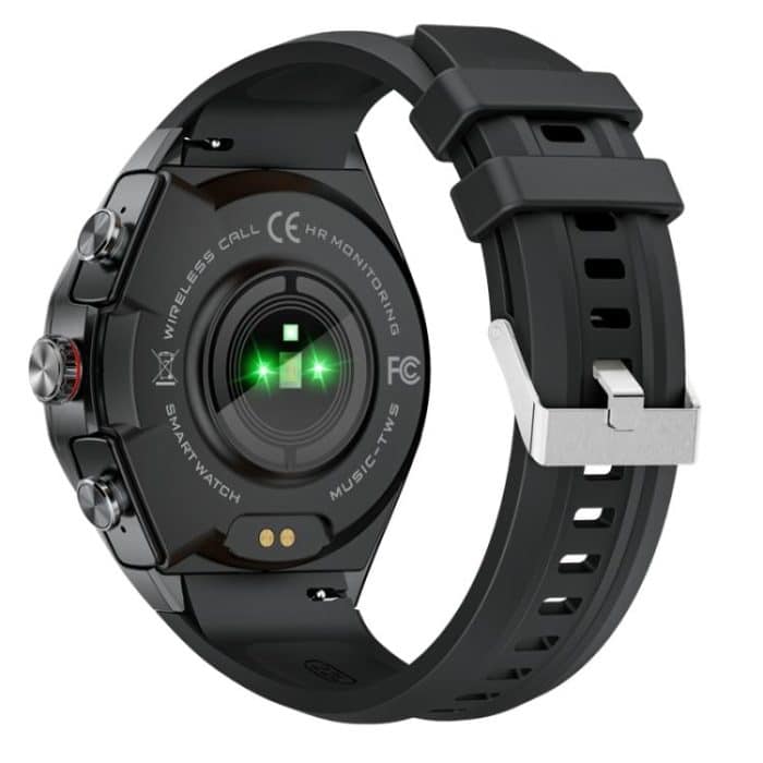 GT97 1,53 Zoll runder Bildschirm 2-in-1 Bluetooth-Kopfhörer Silikonarmband Smart Watch unterstützt Bluetooth-Anrufe – Bild 13