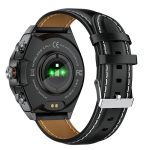 GT97 1,53 Zoll runder Bildschirm 2-in-1 Bluetooth-Kopfhörer Lederarmband Smart Watch unterstützt Bluetooth-Anrufe – Bild 13