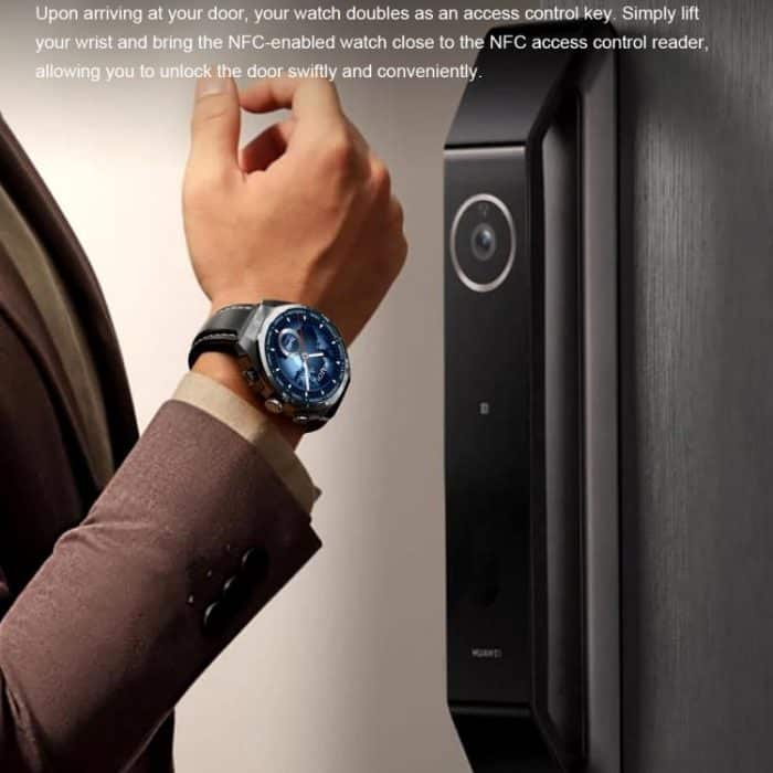 GT97 1,53 Zoll runder Bildschirm 2-in-1 Bluetooth-Kopfhörer Lederarmband Smart Watch unterstützt Bluetooth-Anrufe – Bild 8