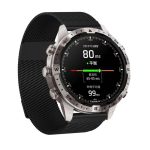 Magnetisches Mailänder Uhrenarmband aus Metall mit zwei Abschnitten, For Garmin Watch 26mm, For Garmin Watch 22mm – Bild 5