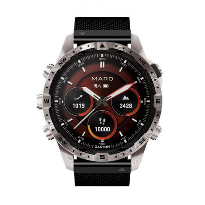 Magnetisches Mailänder Uhrenarmband aus Metall mit zwei Abschnitten, For Garmin Watch 26mm, For Garmin Watch 22mm – Bild 6