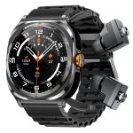 GT98 1,53 Zoll 2-in-1 Bluetooth-Kopfhörer IP67 wasserdichte Smart Watch unterstützt die Blutsauerstoffüberwachung