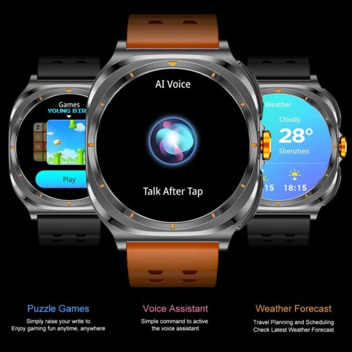 GT98 1,53 Zoll 2-in-1 Bluetooth-Kopfhörer IP67 wasserdichte Smart Watch unterstützt die Blutsauerstoffüberwachung – Bild 12