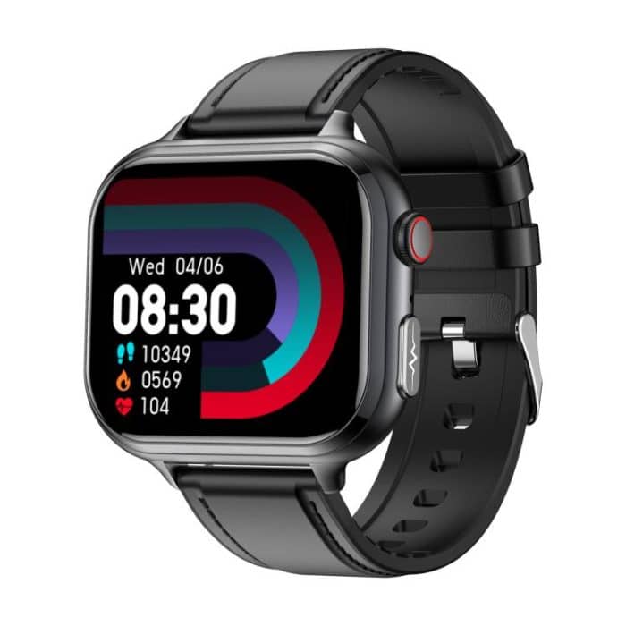 TK17 1,91 Zoll horizontaler Bildschirm Lederarmband Smart Watch unterstützt EKG Elektrokardiogramm – Bild 1