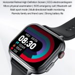 TK17 1,91 Zoll horizontaler Bildschirm Stahlarmband Smart Watch unterstützt EKG Elektrokardiogramm – Bild 2