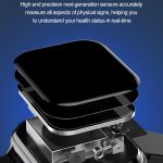 TK17 1,91 Zoll horizontaler Bildschirm Stahlarmband Smart Watch unterstützt EKG Elektrokardiogramm – Bild 4