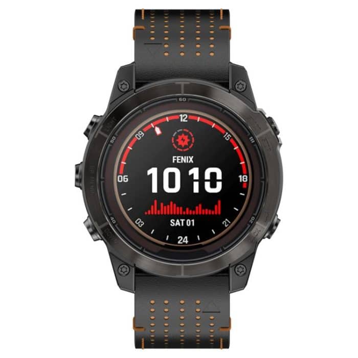 Zweifarbiges Uhrenarmband aus Mesh-Leder mit Schnellverschluss, For Garmin Watch 26mm, For Garmin Watch 22mm – Bild 4