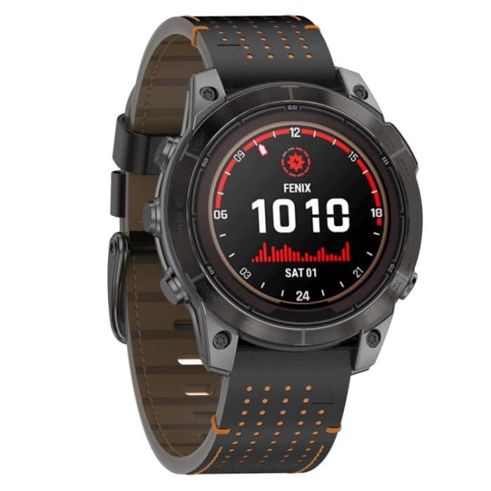 Zweifarbiges Uhrenarmband aus Mesh-Leder mit Schnellverschluss, For Garmin Watch 26mm, For Garmin Watch 22mm – Bild 5