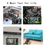 8 mm 1080P IP68 wasserdichtes 4,3-Zoll-Bildschirm-Dual-Kamera-Digitalendoskop, 5m, 2m – Bild 9