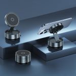 Q12 Faltbarer Vakuum-MagSafe-Telefonhalter mit magnetischem Saugnapf, Q12(Black), Q12(Silver)