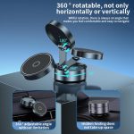 Q12 Faltbarer Vakuum-MagSafe-Telefonhalter mit magnetischem Saugnapf, Q12(Black), Q12(Silver) – Bild 5