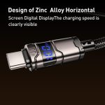 REMAX C01-CL 30W Type-C auf 8-Pin-Datenkabel mit Nylongeflecht, Länge: 1,2 m – Bild 4