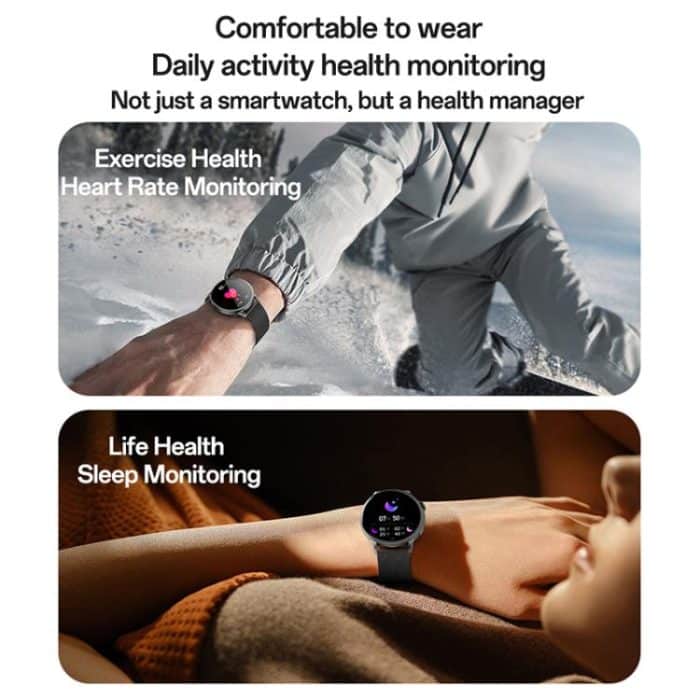 Yesido IO28 Smart Watch, 1,51 Zoll Bildschirm, unterstützt BT-Anrufe/Herzfrequenz, IO28 – Bild 6