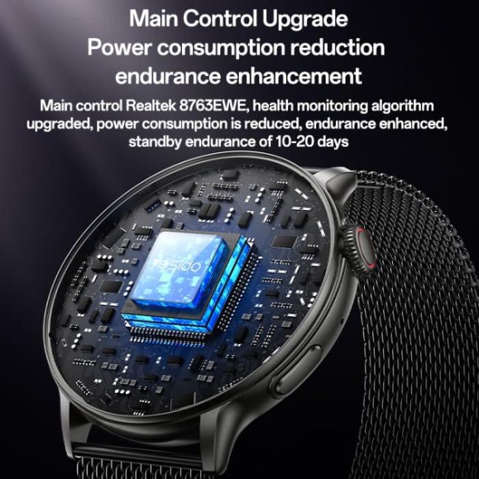 Yesido IO28 Smart Watch, 1,51 Zoll Bildschirm, unterstützt BT-Anrufe/Herzfrequenz, IO28 – Bild 8