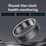Yesido IO32 Gesundheitsmonitor-Smartring, unterstützt Körpertemperatur/Herzfrequenz/Blutdruck/weibliche physiologische Erinnerung, 57mm Inner Circumference, 60mm Inner Circumference, 63mm Inner Circumference, 65mm Inner Circumference... – Bild 2