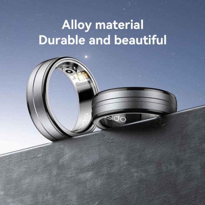 Yesido IO32 Gesundheitsmonitor-Smartring, unterstützt Körpertemperatur/Herzfrequenz/Blutdruck/weibliche physiologische Erinnerung, 57mm Inner Circumference, 60mm Inner Circumference, 63mm Inner Circumference, 65mm Inner Circumference... – Bild 3