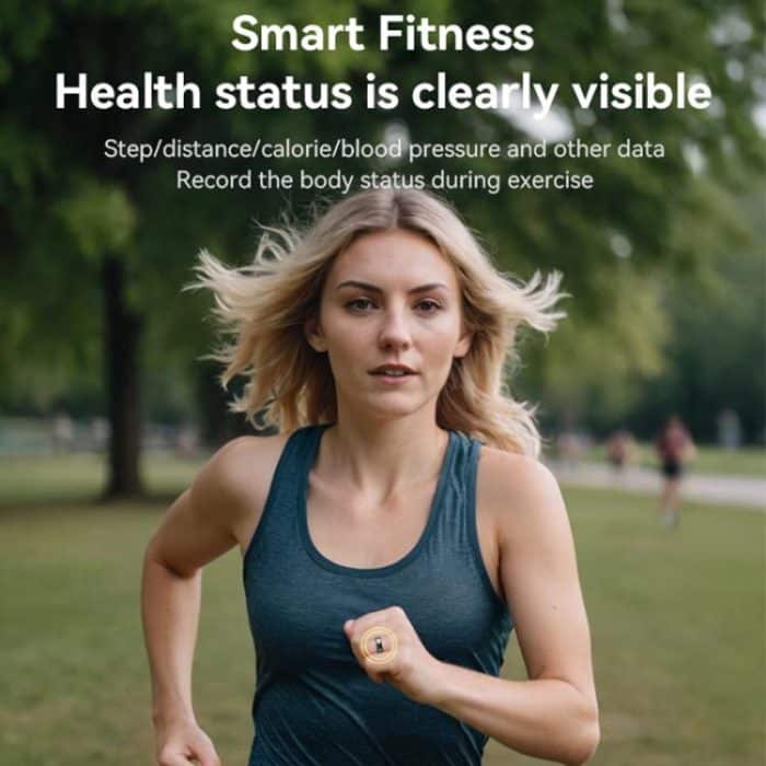 Yesido IO32 Gesundheitsmonitor-Smartring, unterstützt Körpertemperatur/Herzfrequenz/Blutdruck/weibliche physiologische Erinnerung, 57mm Inner Circumference, 60mm Inner Circumference, 63mm Inner Circumference, 65mm Inner Circumference... – Bild 5