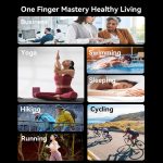 Yesido IO32 Gesundheitsmonitor-Smartring, unterstützt Körpertemperatur/Herzfrequenz/Blutdruck/weibliche physiologische Erinnerung, 57mm Inner Circumference, 60mm Inner Circumference, 63mm Inner Circumference, 65mm Inner Circumference... – Bild 10