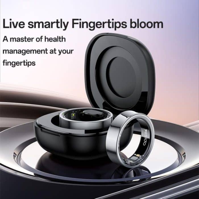 Yesido IO33 Gesundheitsmonitor-Smartring, unterstützt Körpertemperatur/Herzfrequenz/Blutdruck/physiologische Erinnerung für Frauen, 57mm Inner Circumference, 60mm Inner Circumference, 63mm Inner Circumference, 65mm Inner Circumference... – Bild 3