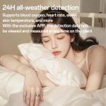 Yesido IO33 Gesundheitsmonitor-Smartring, unterstützt Körpertemperatur/Herzfrequenz/Blutdruck/physiologische Erinnerung für Frauen, 57mm Inner Circumference, 60mm Inner Circumference, 63mm Inner Circumference, 65mm Inner Circumference... – Bild 6