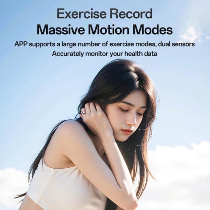 Yesido IO33 Gesundheitsmonitor-Smartring, unterstützt Körpertemperatur/Herzfrequenz/Blutdruck/physiologische Erinnerung für Frauen, 57mm Inner Circumference, 60mm Inner Circumference, 63mm Inner Circumference, 65mm Inner Circumference... – Bild 7