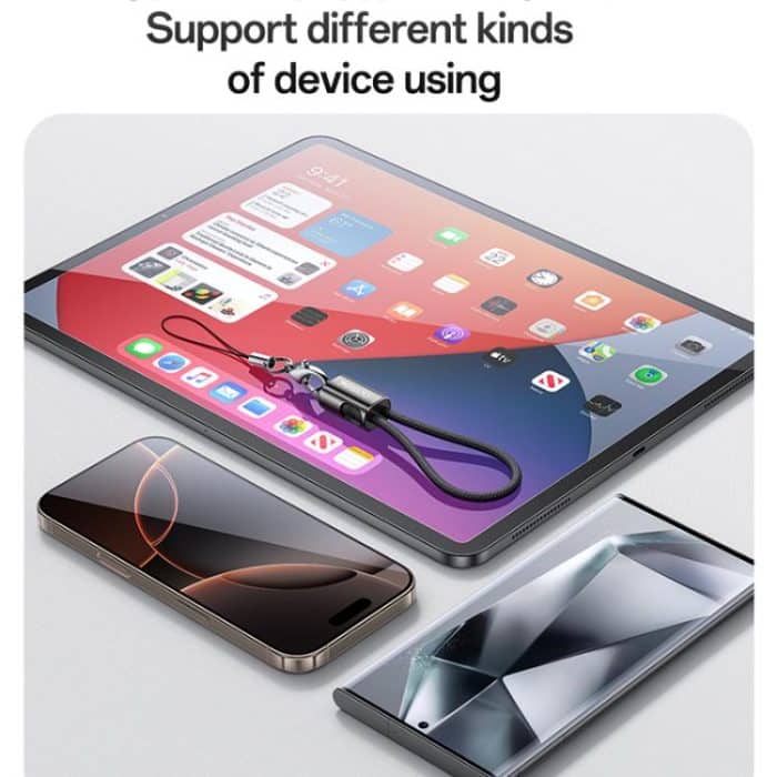 Yesido CA177 Portable Strip PD60W Typ-C auf Typ-C Datenkabel aus Zinklegierung, Länge: 20 cm – Bild 5