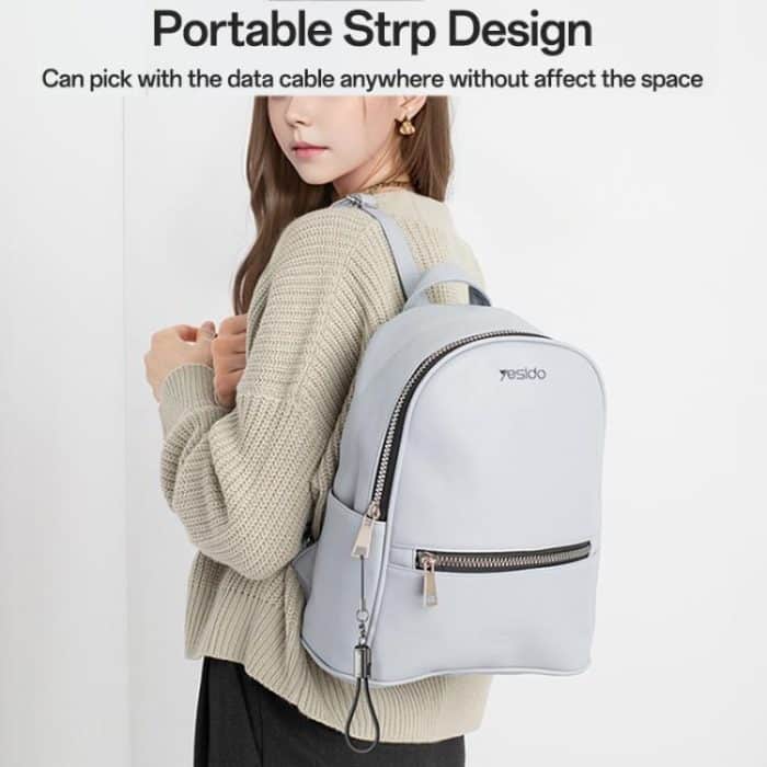 Yesido CA177 Portable Strip PD60W Typ-C auf Typ-C Datenkabel aus Zinklegierung, Länge: 20 cm – Bild 6