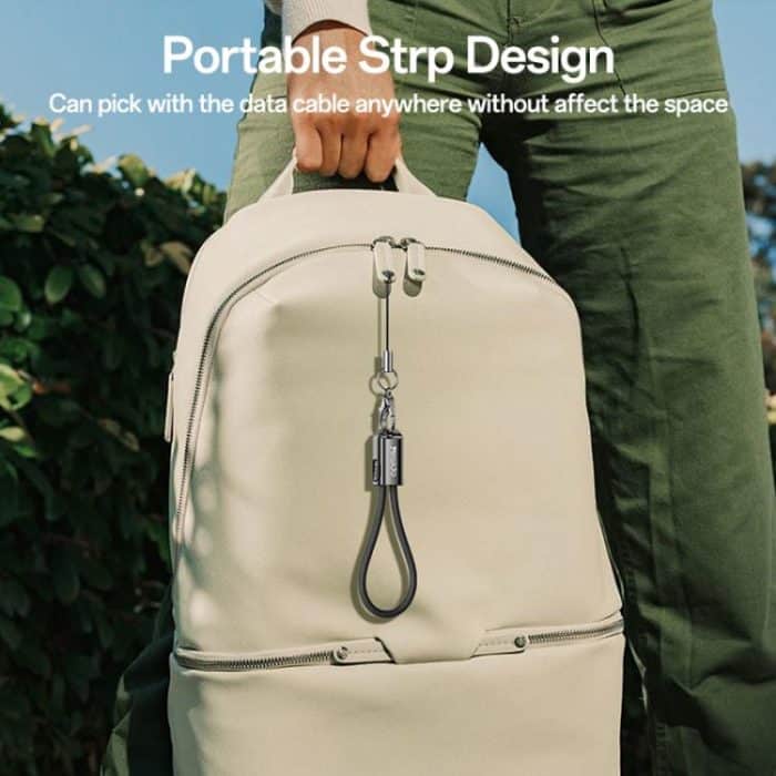 Yesido CA178 Portable Strip PD27W Typ-C auf 8-poliges Datenkabel aus Zinklegierung, Länge: 20 cm – Bild 6