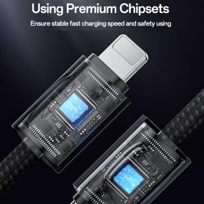 Yesido CA178 Portable Strip PD27W Typ-C auf 8-poliges Datenkabel aus Zinklegierung, Länge: 20 cm – Bild 8