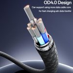 Yesido CA178 Portable Strip PD27W Typ-C auf 8-poliges Datenkabel aus Zinklegierung, Länge: 20 cm – Bild 9