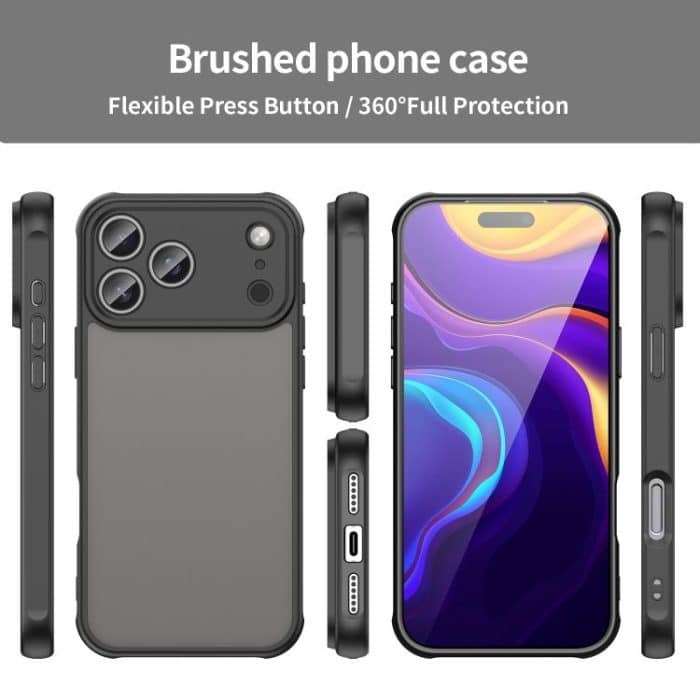 Fan Dun Series TPU Hybrid PC Frosted Handyhülle, For iPhone 17, For iPhone 16e, For iPhone 16 Pro Max, For iPhone 16 Pro, For iPhone 16 Plus, For iPhone 16 – Bild 2