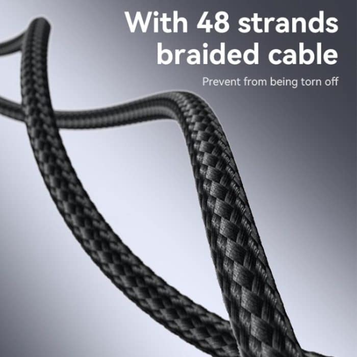 Yesido CA186 240W Typ-C auf Typ-C Datenkabel aus Aluminiumlegierung, Länge: 2 m – Bild 6