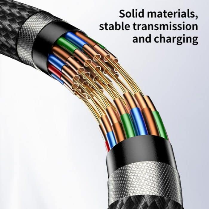 Yesido CA187 27W Typ-C auf 8-poliges Datenkabel aus Aluminiumlegierung, Länge: 0,3 m – Bild 7