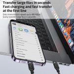 Yesido CA189 27W Typ-C auf 8-poliges Datenkabel aus Aluminiumlegierung, Länge: 1,2 m – Bild 9