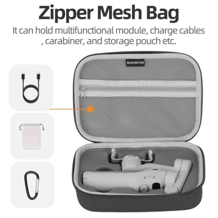 Sunnylife Tragbare Tragetasche Mini Tasche Handtasche, For DJI Osmo Mobile 7P, For DJI Osmo Mobile 7 – Bild 5