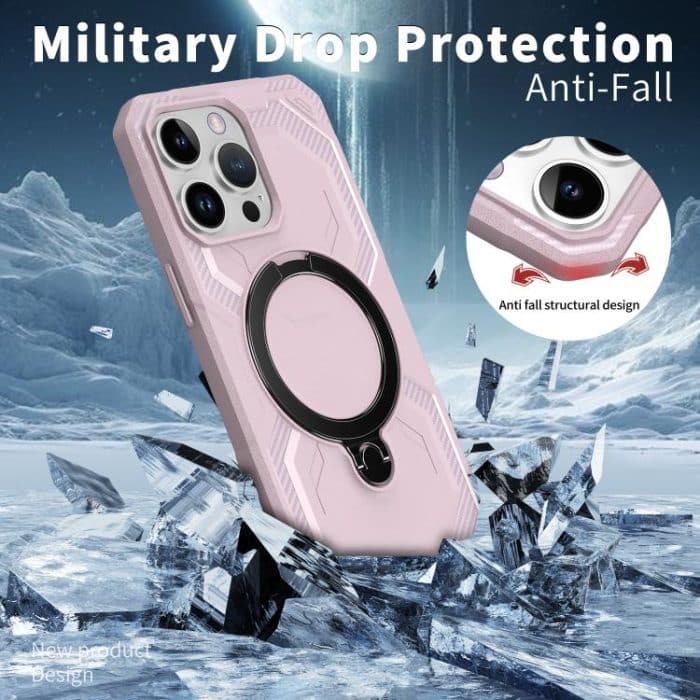 Frosted MagSafe Holder Handyhülle, For iPhone 15, For iPhone 14 Plus, For iPhone 14, For iPhone 14 Pro – Bild 3