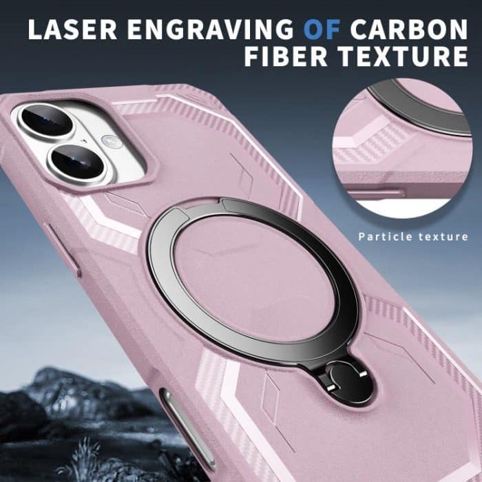 Frosted MagSafe Holder Handyhülle, For iPhone 16, For iPhone 15 Pro Max, For iPhone 15 Pro, For iPhone 15 Plus – Bild 5