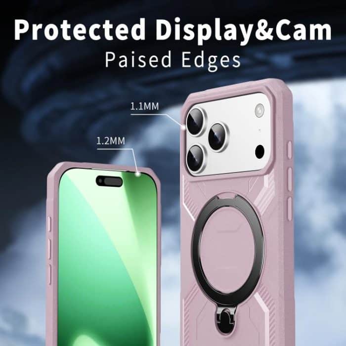 Frosted MagSafe Holder Handyhülle, For iPhone 16e, For iPhone 16 Pro Max, For iPhone 16 Pro, For iPhone 16 Plus – Bild 4