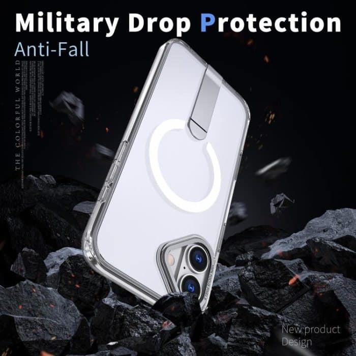 Star Shine Series TPU + PC MagSafe-Telefonhülle mit Klapphalter, For iPhone 16, For iPhone 15 Pro Max, For iPhone 15 Pro, For iPhone 15 Plus – Bild 3