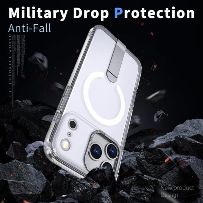 Star Shine Series TPU + PC MagSafe-Telefonhülle mit Klapphalter, For iPhone 16e, For iPhone 16 Pro Max, For iPhone 16 Pro, For iPhone 16 Plus – Bild 3