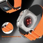 Kompass-Nylon-Loop-Uhrenarmband, For Apple Watch 46mm / 49mm / 45mm / 44mm, For Apple Watch 42mm / 41mm / 40mm / 38mm – Bild 6