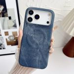 Denim MagSafe Magnetische PC + PU-Telefonhülle, For iPhone 16 Pro Max, For iPhone 16 Pro, For iPhone 16 Plus, For iPhone 16, For iPhone 15 Pro Max, For iPhone 15 Pro
