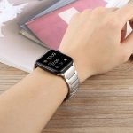 I-förmiges, faltbares Uhrenarmband aus Metall mit magnetischer Schnalle, For Apple Watch 46mm / 49mm / 45mm / 44mm, For Apple Watch 42mm / 41mm / 40mm / 38mm – Bild 4