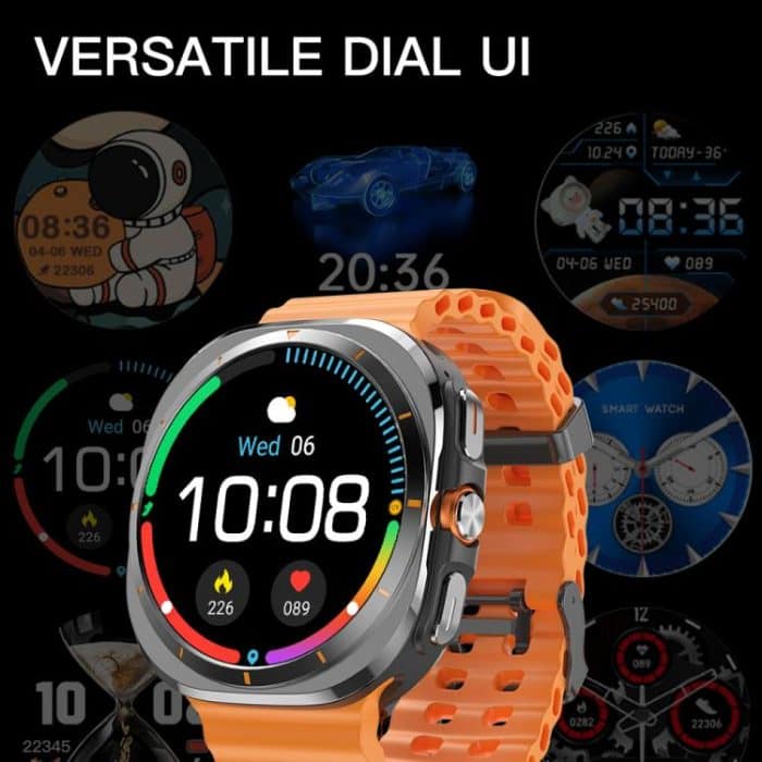 X7 1,51 Zoll IPS-Bildschirm Bluetooth Smart Watch unterstützt Gesundheitsüberwachung – Bild 6