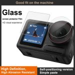 imak Panzerglasfolie mit Kameralinsenfolie, selbstpositionierende Version, For DJI Osmo Action 5 Pro, For DJI Osmo Pocket 3, For DJI Osmo Action 4 – Bild 5