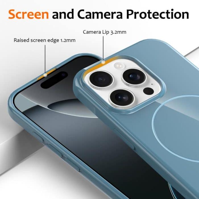 Glossy TPU Shockproof MagSafe Phone Case with Lanyard, For iPhone 16e, For iPhone 16 Pro Max, For iPhone 16 Pro, For iPhone 16 Plus – Bild 3