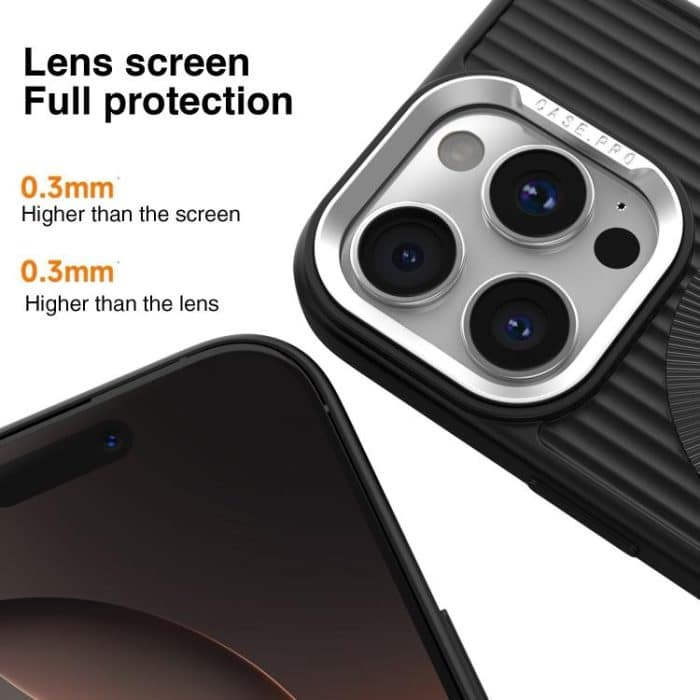 Vertical Lines Invisible Flat Holder MagSafe Phone Case, For iPhone 16 Pro Max, For iPhone 16 Pro, For iPhone 16 Plus, For iPhone 16 – Bild 7