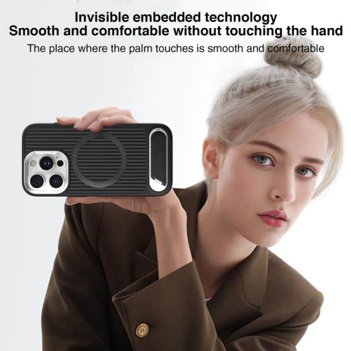 Vertical Lines Invisible Flat Holder MagSafe Phone Case, For iPhone 16 Pro Max, For iPhone 16 Pro, For iPhone 16 Plus, For iPhone 16 – Bild 10