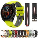 For Garmin 26mm Kalebol Two-color Silicone Strap, 26mm – Bild 2